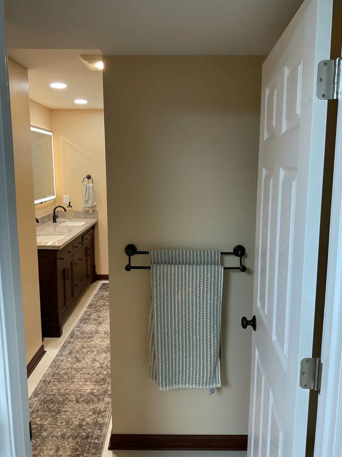 Completed shower fixtures